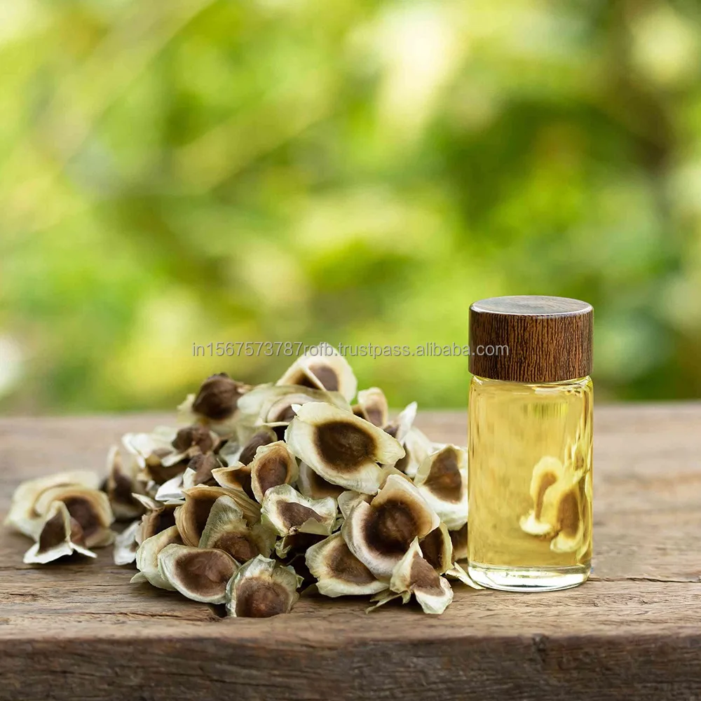 Export Quality High Selling Good Pure and Natural Moringa Carrier Oil Highly Effective Skin Hair Care