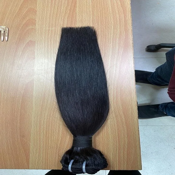 High Quality Super Double Drawn Bone Straight Hair Bundles Extensions Virgin Cuticle Aligned Hair Raw Hair Vendor