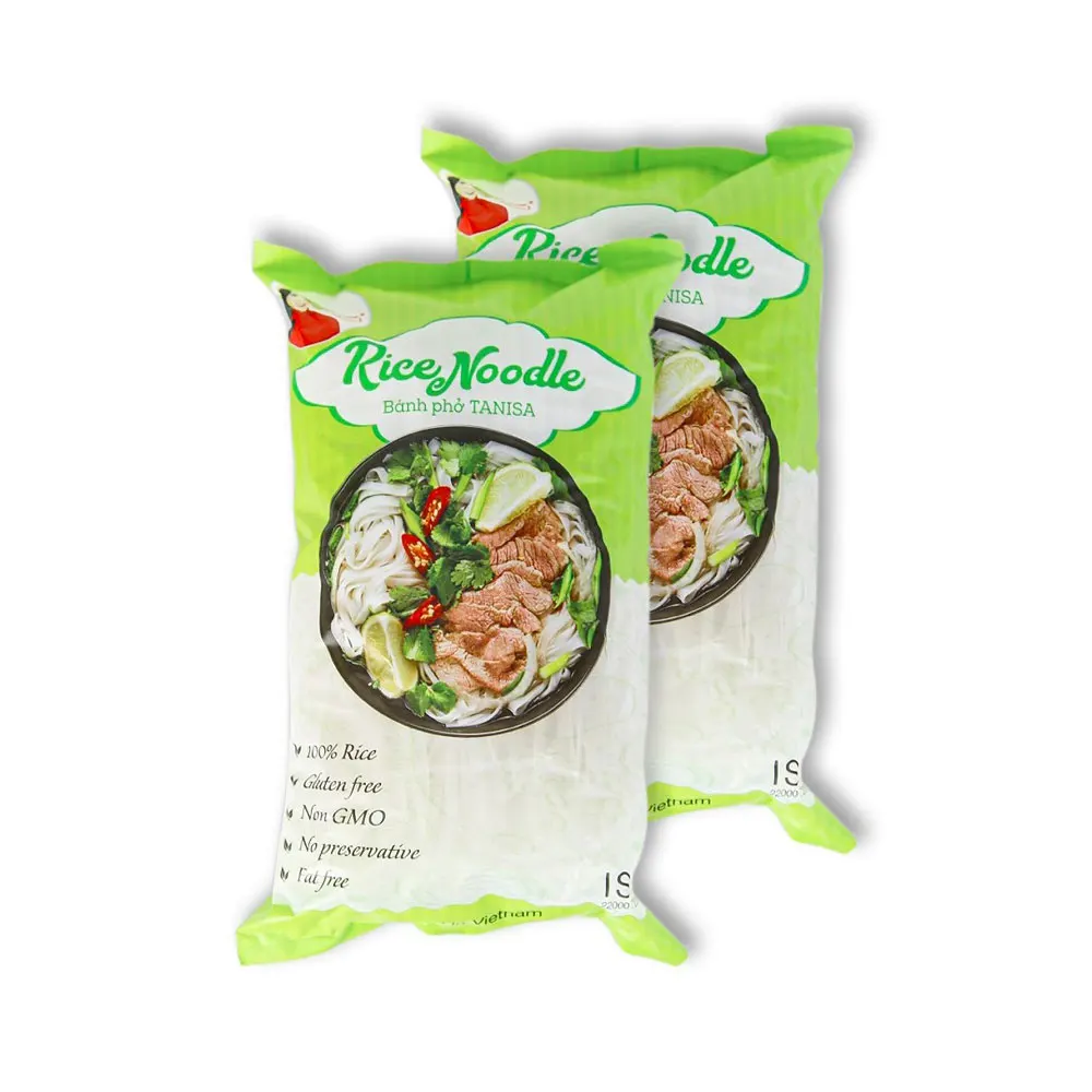 Лучшая цена вьетнамская сухая рисовая лапша вермишель с низким содержанием углеводов оптовая продажа от производителя HALAL ISO HACCP Сертификация