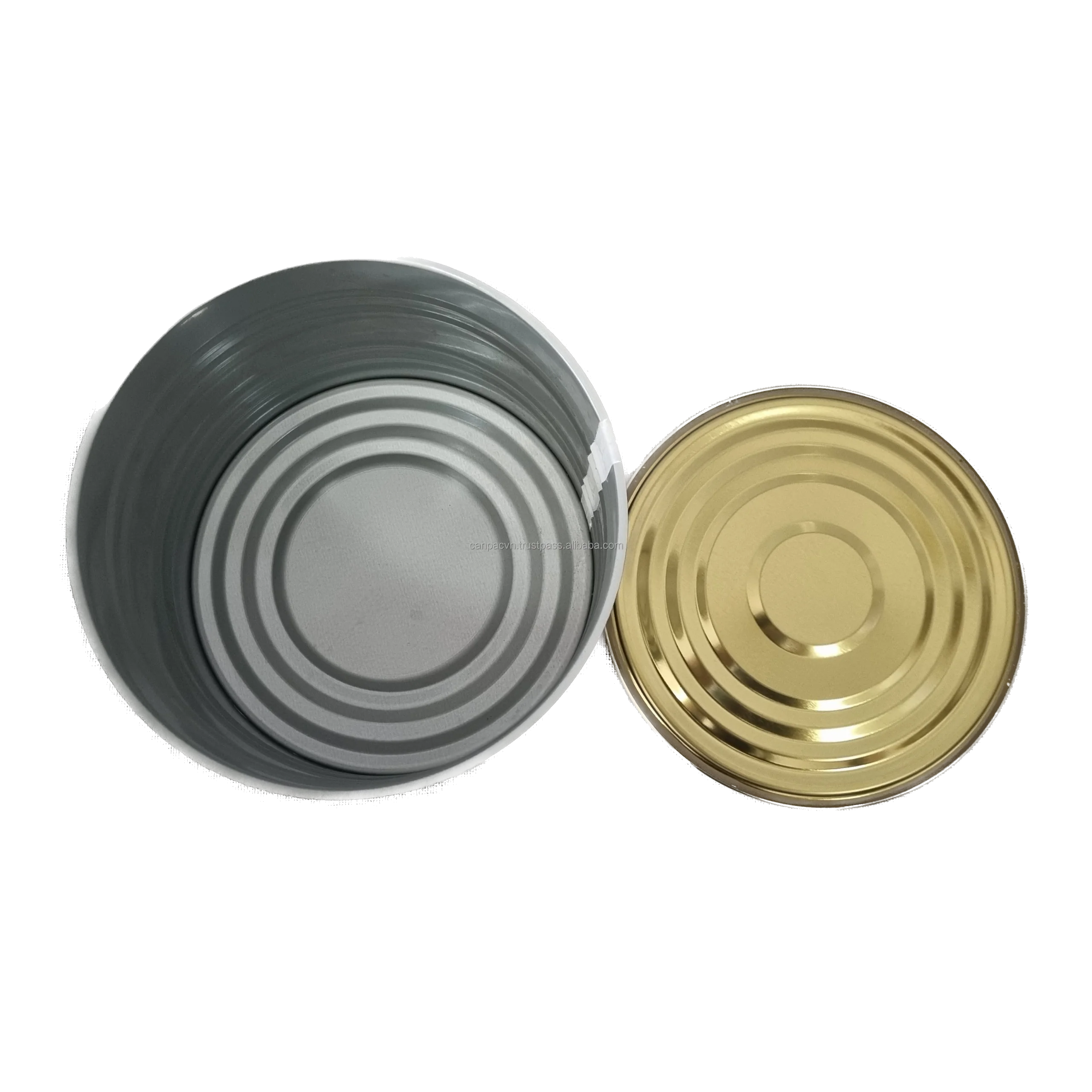 Vietnam supplier of A10 Can diameter 153mm with customized height suitable for packing fruit and coconut milk hight quality