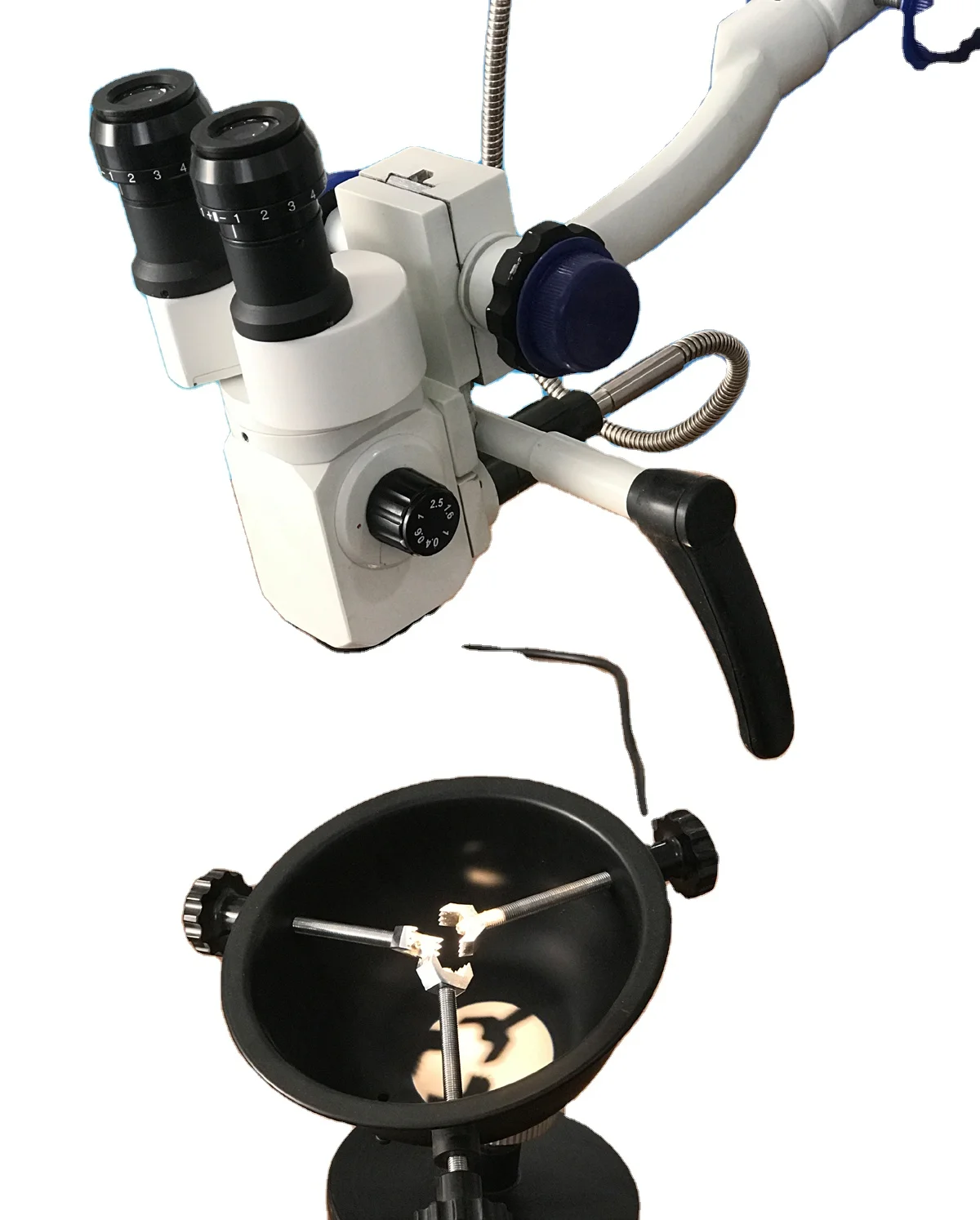ENT Equipments - ENT Surgical Operating Microscope LED - Ear Surgery Microscope with 90 degree straight binocular tubes