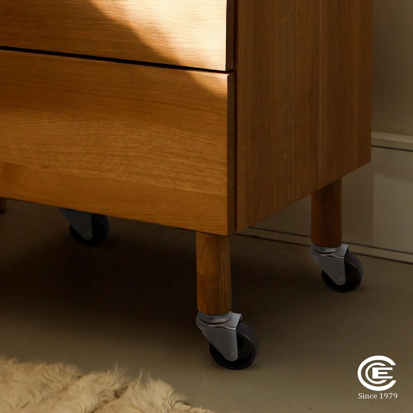 2 Inch PVC Caster Wheels Toy Car Caster Wheels