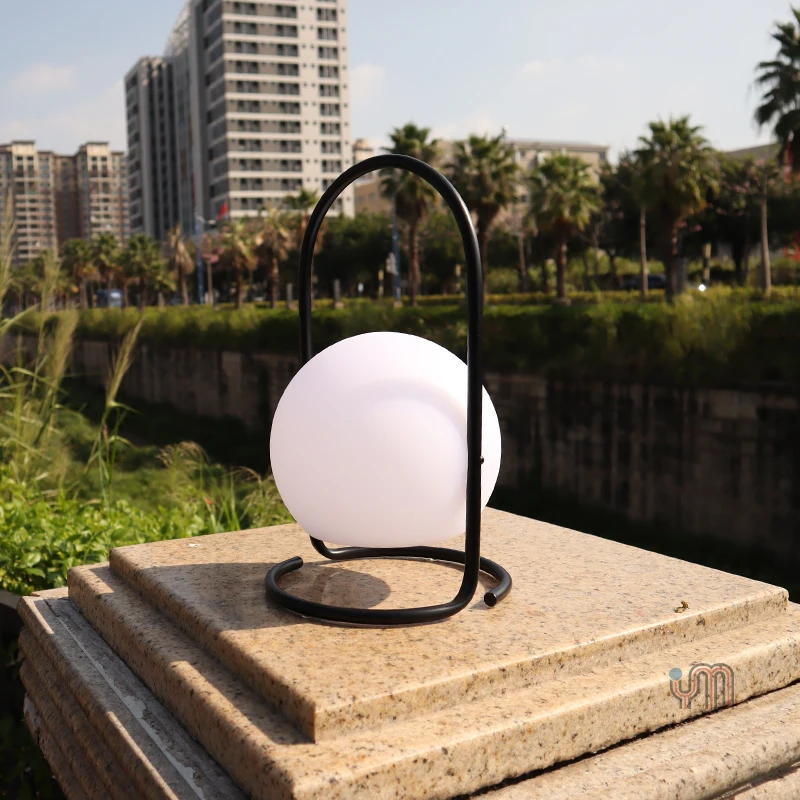 USB Rechargeable Led Camping Lanterns Modes Adjustable Solar Waterproof 5V 3 Light PE Solar Lantern