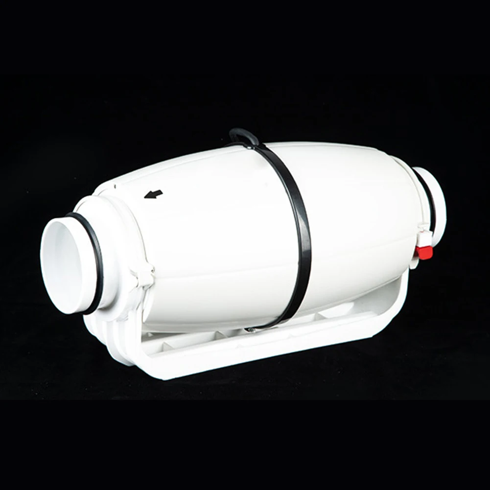 Pipe Silent Duct Fan China Factory Direct Sell 220-240V 50hz 2 Poles Centrifugal Fan AC 220V OEM,ODM Plastic QINLANG White