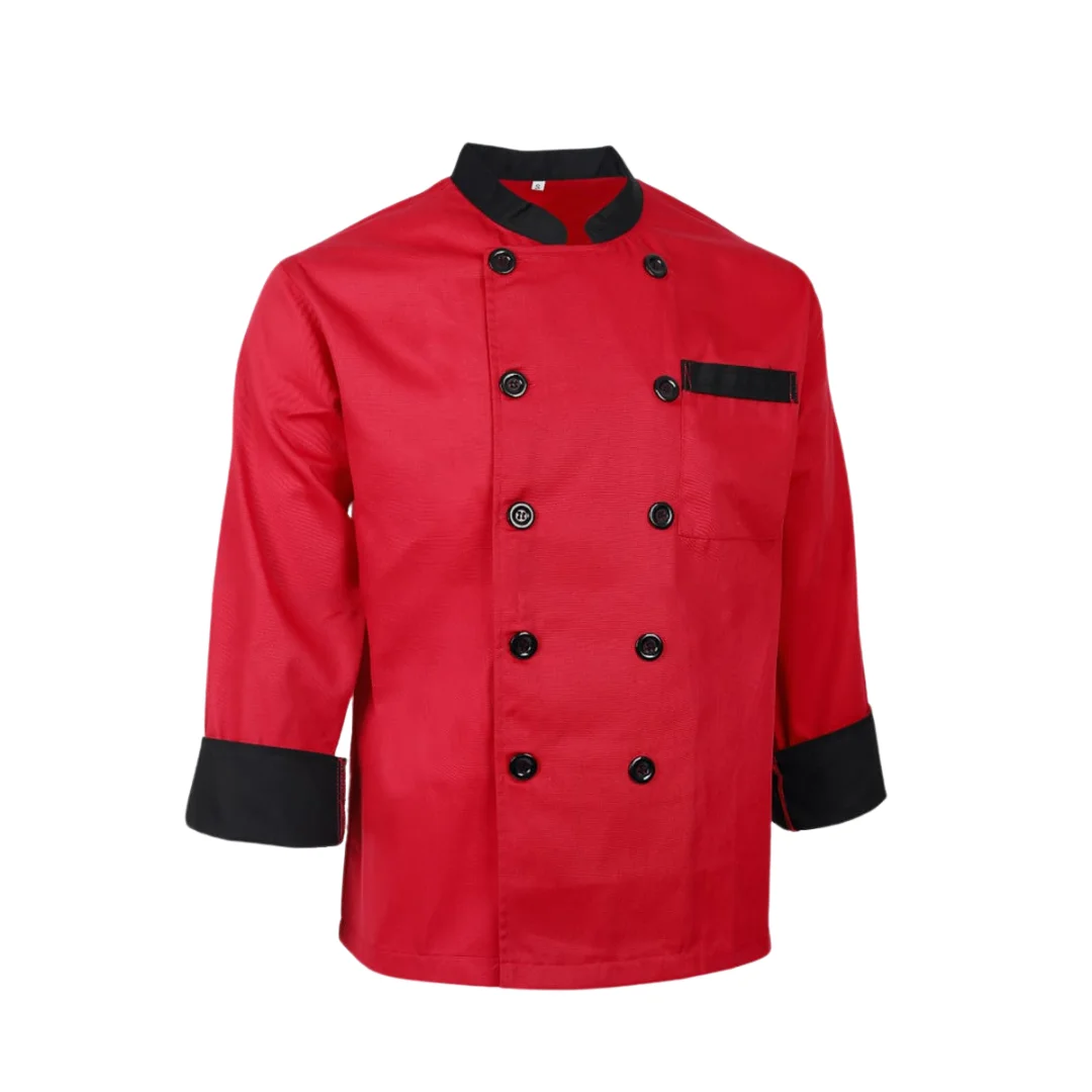 Специальное предложение униформа шеф-повара одежда для готовки летняя белая/черная Современная прочная-производитель FMF-OEM/ODM