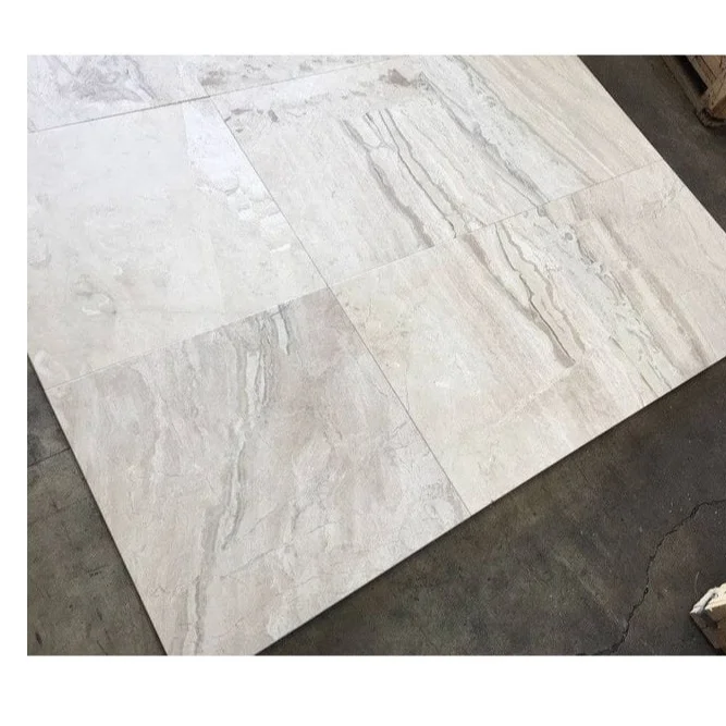 Modern Design 600x600 Polished Marble Tiles Self-Adhesive Glossy/Matte Finish Indoors Big Slab Bathroom Wall Tiles