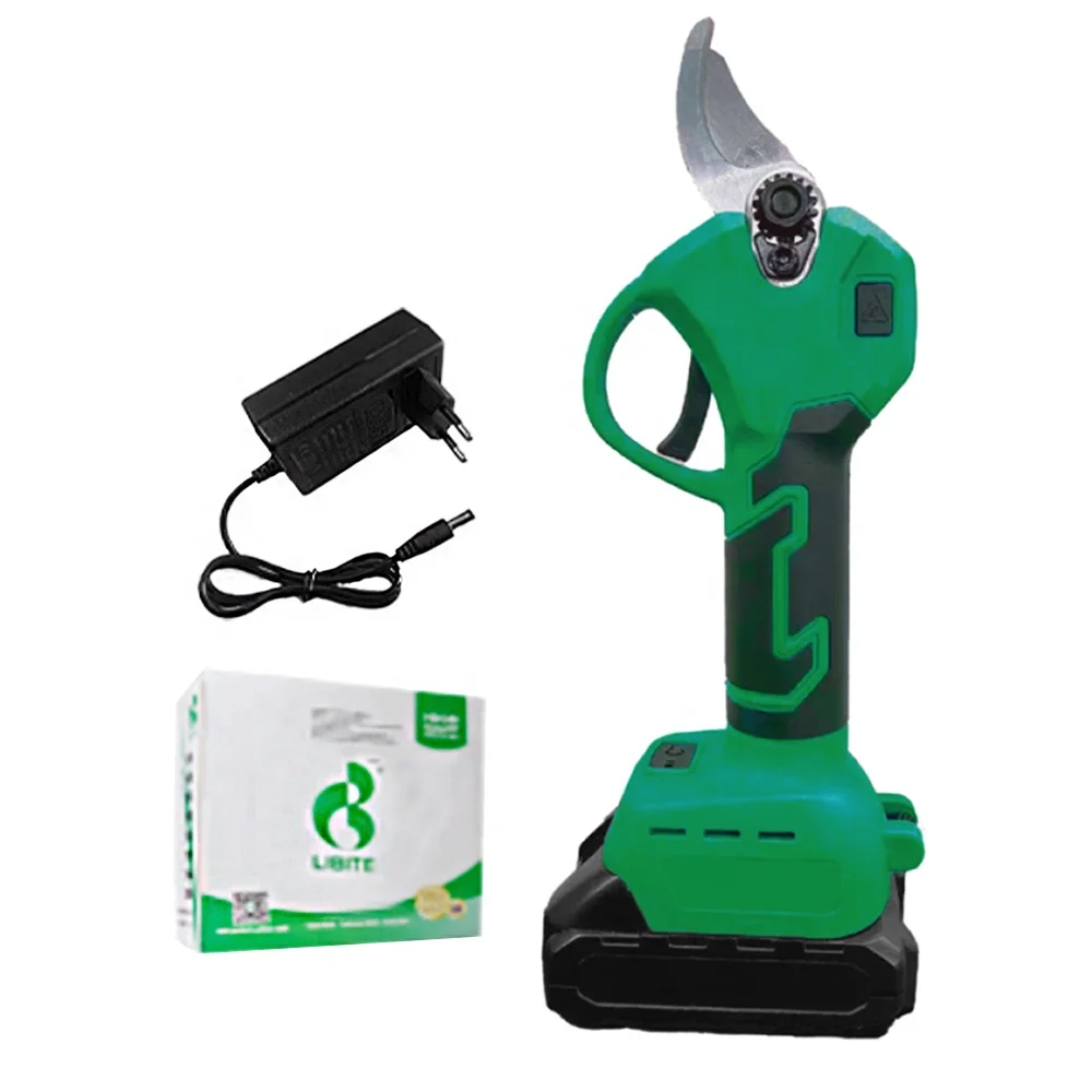 Professional Cordless Pruner with Rechargeable Battery for Easy Maneuverability one battery