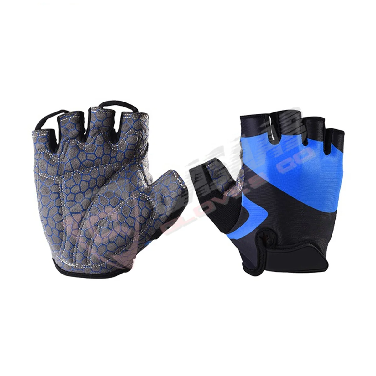 Спортивные защитные перчатки на полпальца для фитнеса велосипеды открытом воздухе Нескользящие устойчивые к порезам спортзала тренировок бодибилдинга