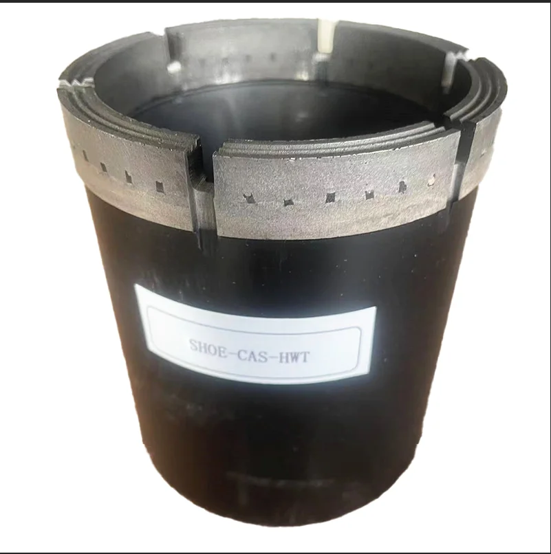 HWT Carbon Steel Casing Advancer Shoe New and Forged Diamond Impregnated PWT Drilling Equipment for Ore Mining