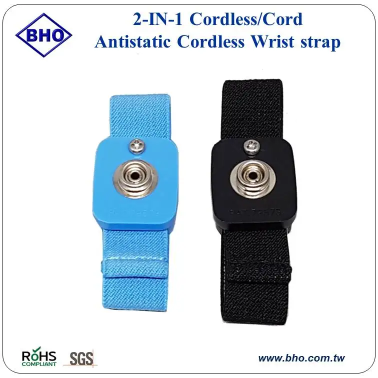 BHO-2-IN-1 Antistatic Wireless Wrist Strap Cordless ESD Safety Product