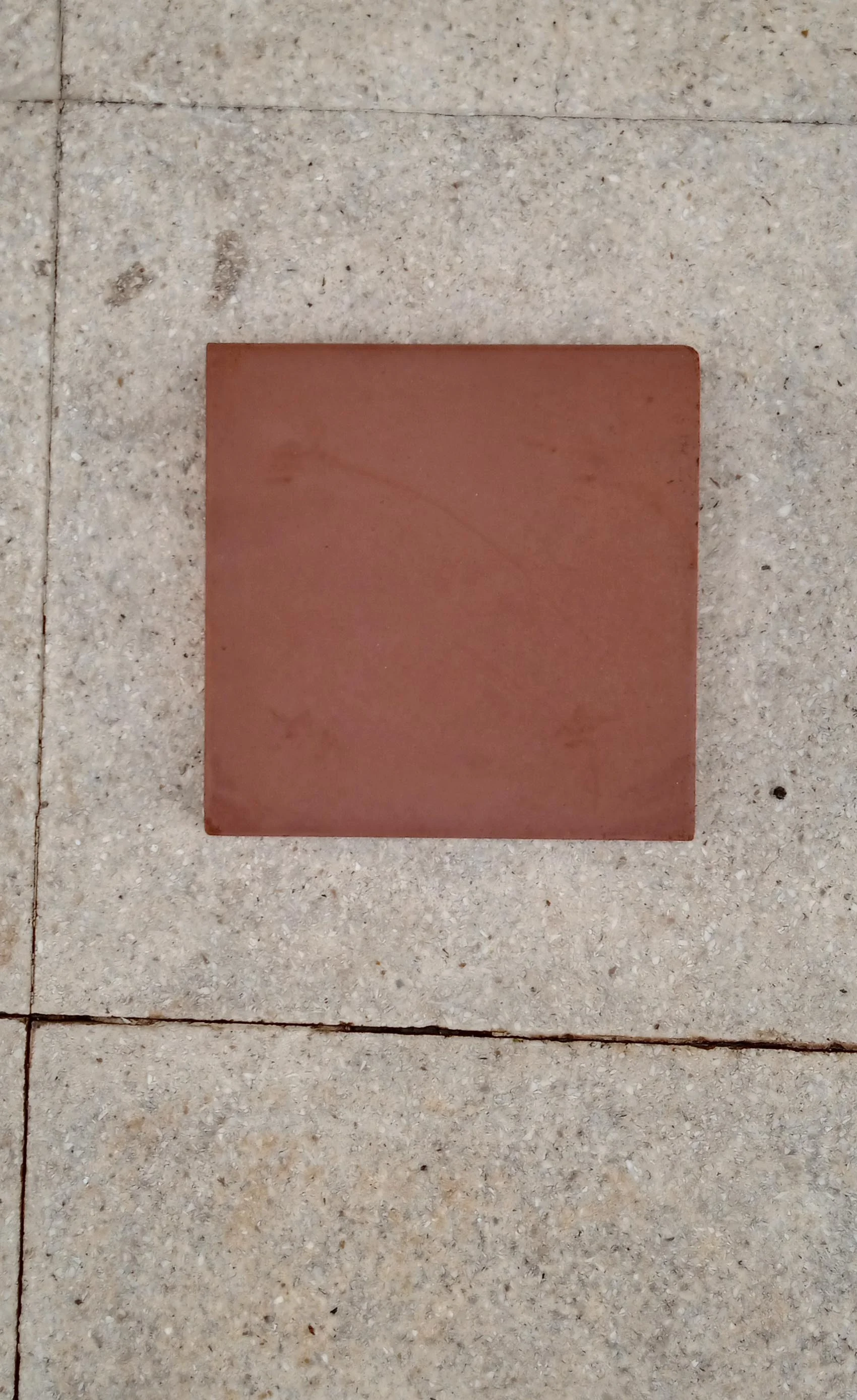 6X6 inch Red clay terracotta wall cladding and clay floor tiles for garden indoor outdoor floor and wall brick covering cladding