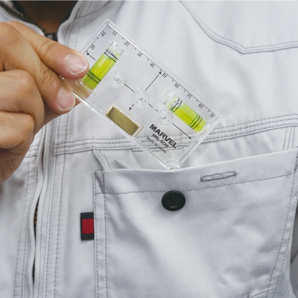 Japanese Hand Tools Light Weight Clear Visible Spirit Bubble Levels Vials for construction works Electricians