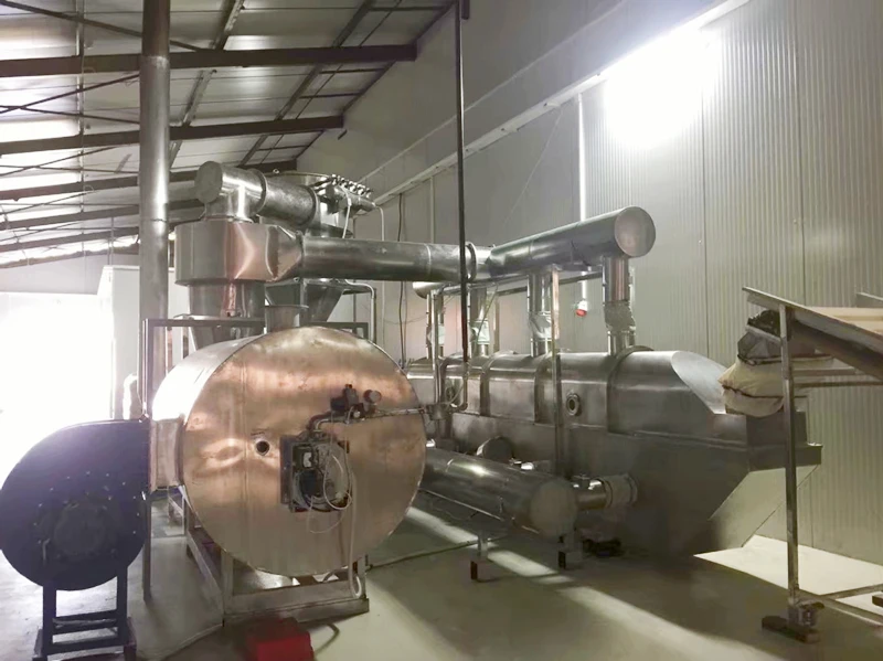 Hot sale Continuous Vibrating Fluid Bed Dryer Machine For Sugar,Food,Salt Drying Machine