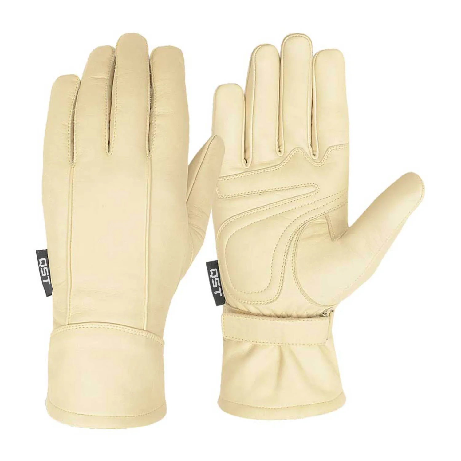 Custom Leather Motorbike Riding Gloves Manufacturer Factory Full Finger Touch Screen Hand Protection Motor Cycle Racing Glove