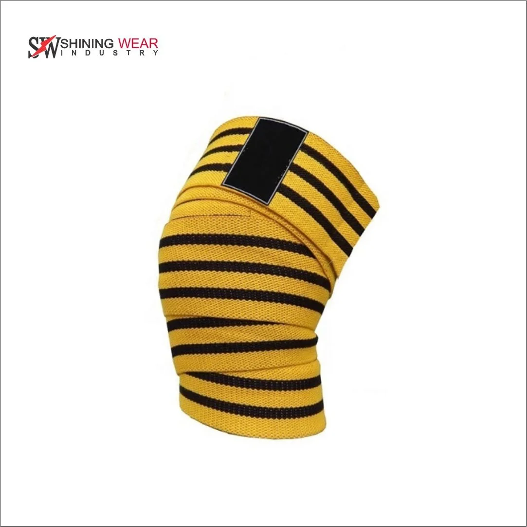  Индивидуальные цветные наколенники Powerlifting для тяжелой атлетики