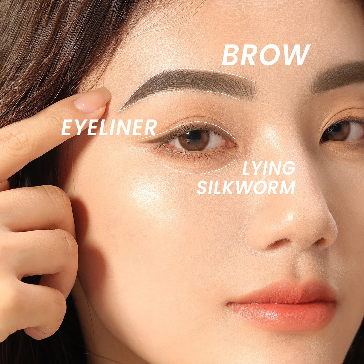 FOCALLURE FA-E34 Thin Eyebrow Pencil  Brow Extensions High Quality Tattoo Eyebrow Pencil