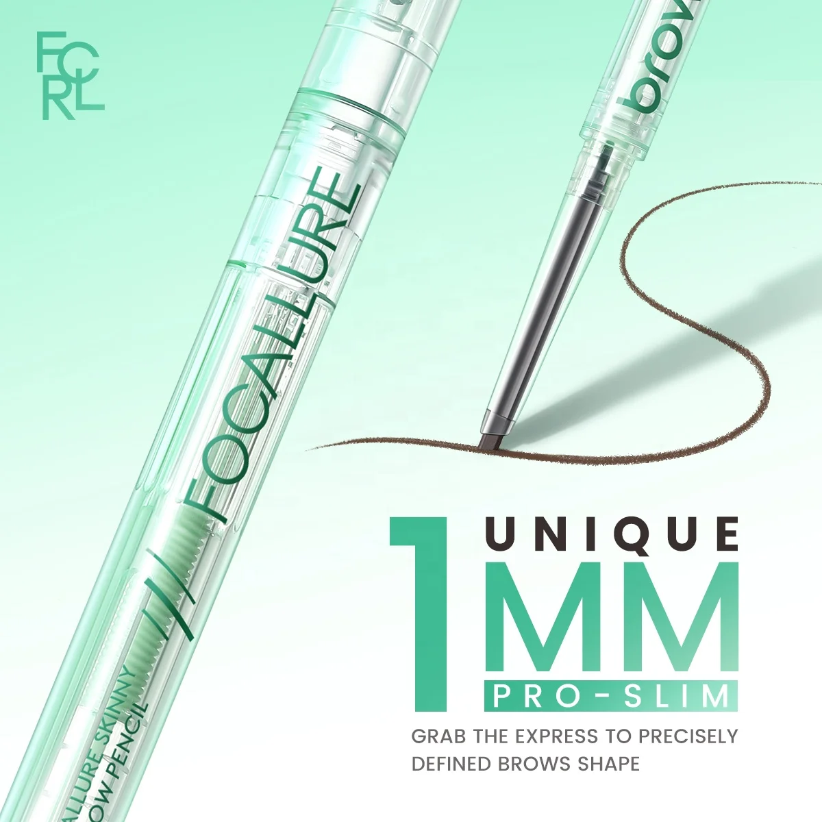 FOCALLURE FA-E34 Thin Eyebrow Pencil  Brow Extensions High Quality Tattoo Eyebrow Pencil