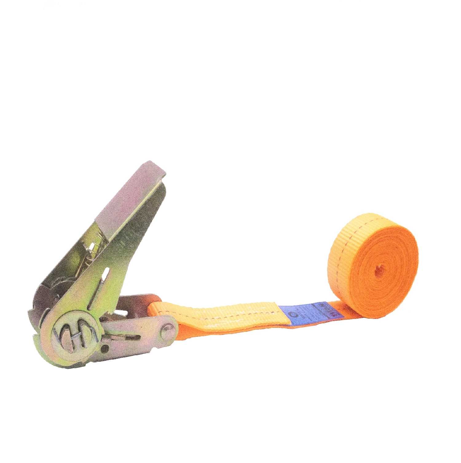 High Quality 25mm Orange Ratchet Tie down Strap with Metal Handle 10m 2 Inch Certified GS Top 1 Supplier from Vietnam No Hook