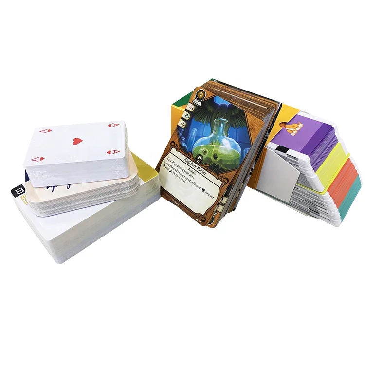 OEM Factory customize hot sale adult playing cards Arkham horror live board card game with hard packing box