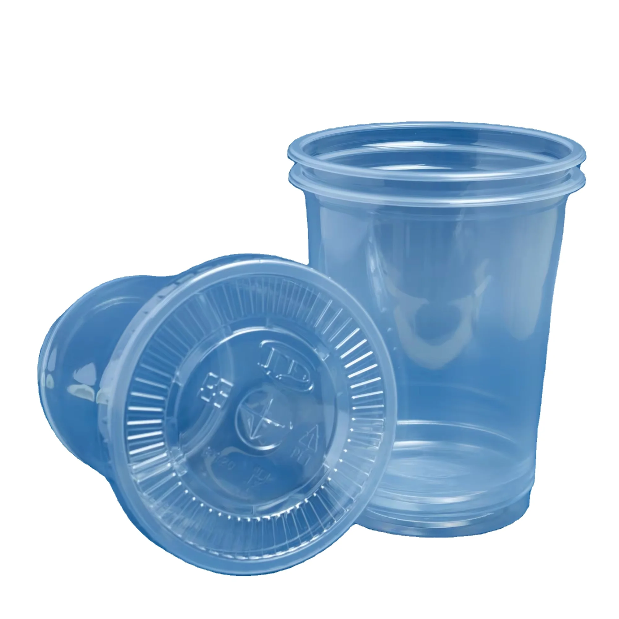 Wholesale Coffee Mugs Travel Mugs Boba Cup PP Plastic Disposable cups Transparent new product ideas amazon