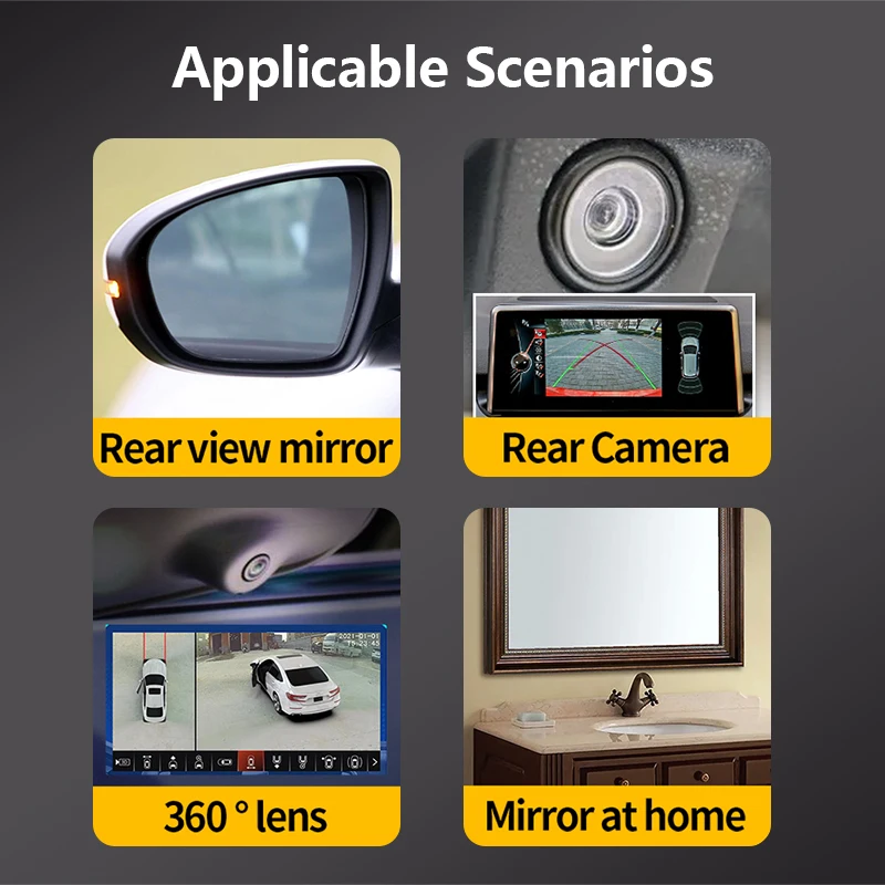 KD-048 Premium Car Windshield Coating - All-in-One Anti-Fog, Anti-Rain, Cleaning & Waterproof Spray