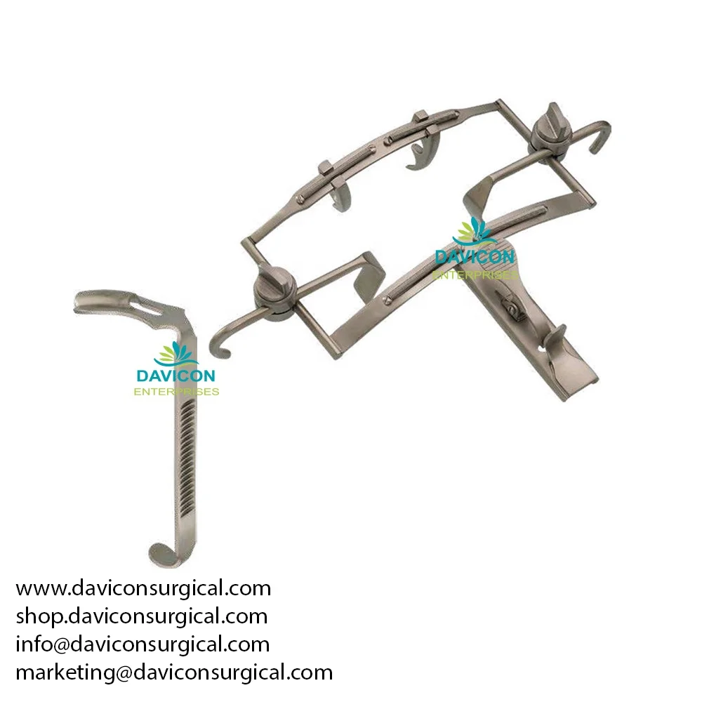 Высококачественный набор мундштуков DINGMANN ENT из хирургической нержавеющей стали полный | Maxilloface Dingmann Gags