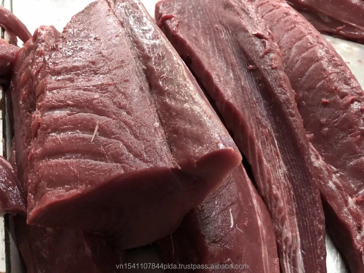 Hot Selling In 2021 For Frozen Tuna Steak The Yellowfin Tuna Steak CO Shipping From Vietnam