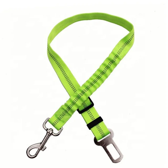 Pet Supplies Car Seat Belt Dog Seat Belt Dog Leash Traction Belts Cushioning Elastic Reflective Safety Rope Traction Rope Dog