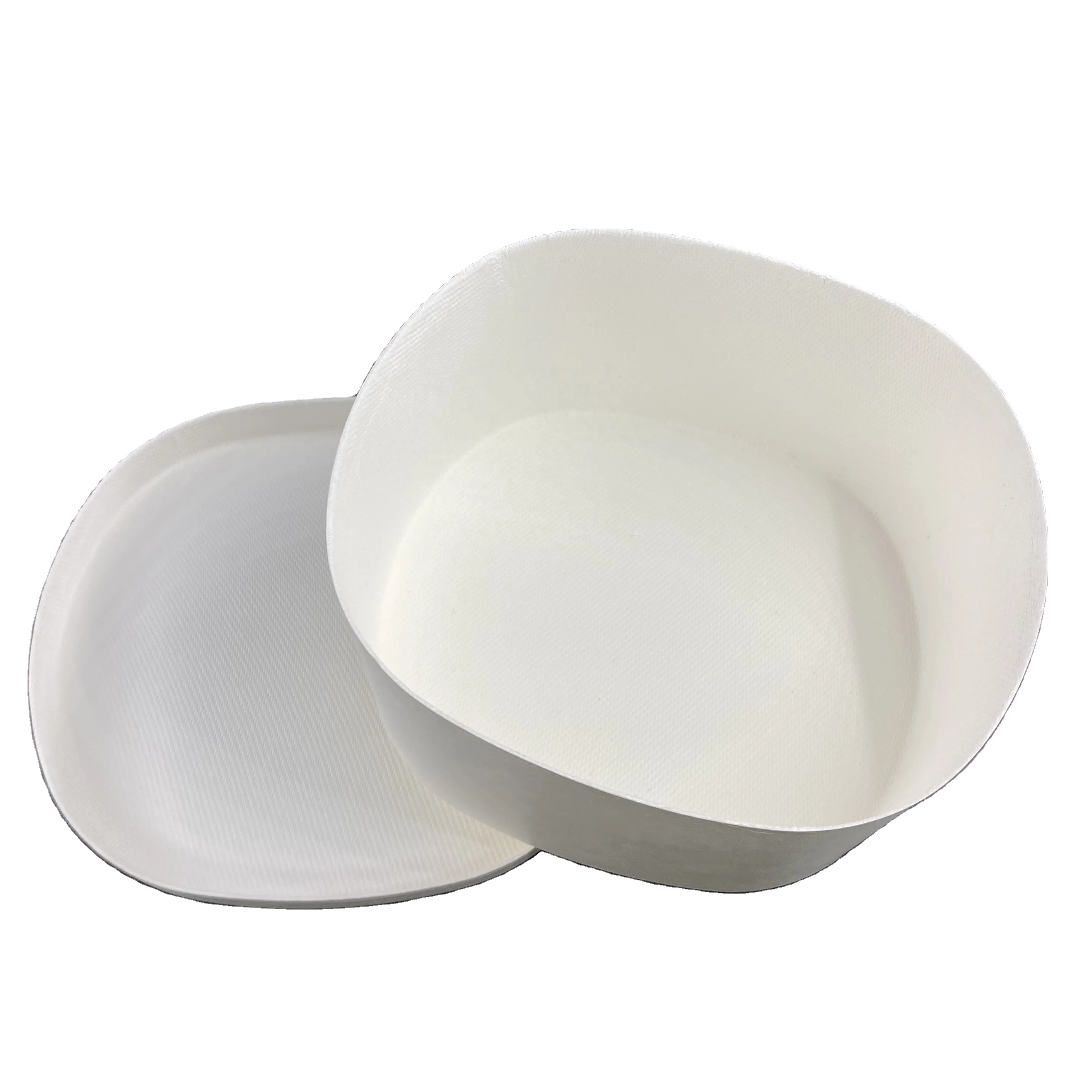 Biodegradable Recyclable Paper Storage case Customized High quality Print Packaging Case White Bagasse Toy Xmas Gift box