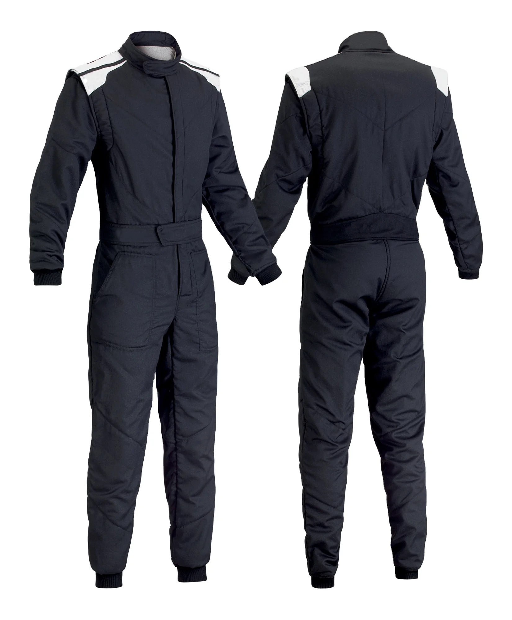 Easy Wear comfortable go kart racing suit Car Racing Suit Black Color Breathable Racing Suit