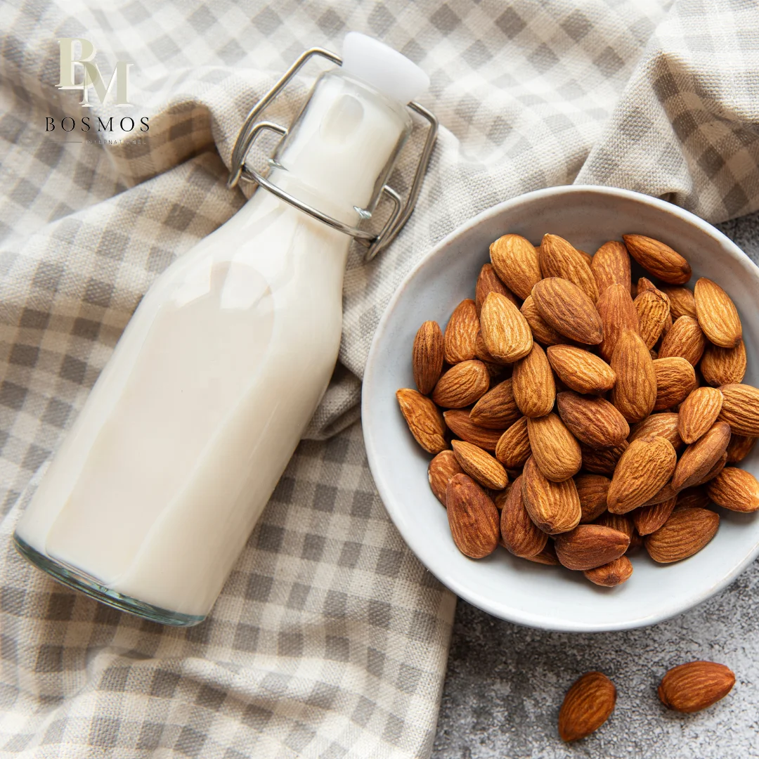 Bosmos _ порошок с молоком миндаля 1 кг-лучший поставщик Тайваньского Пузырькового чая молочный