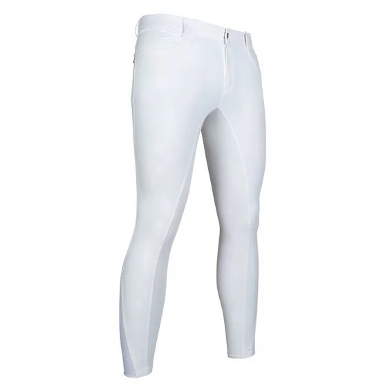 Men High Waist Silicone Full Seat Breeches white horse riding pants for men new horse competition show breeches for men