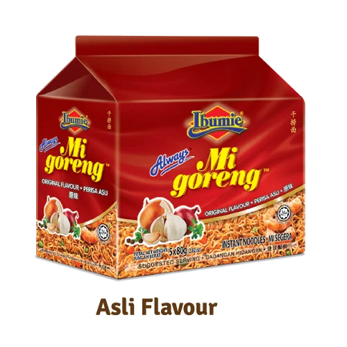 Ibumie всегда Mi Goreng оригинальная ароматная лапша быстрого приготовления 5 захватывающих вариантов напоминающих Penang Baba Nyonya жареная пшеничная мука