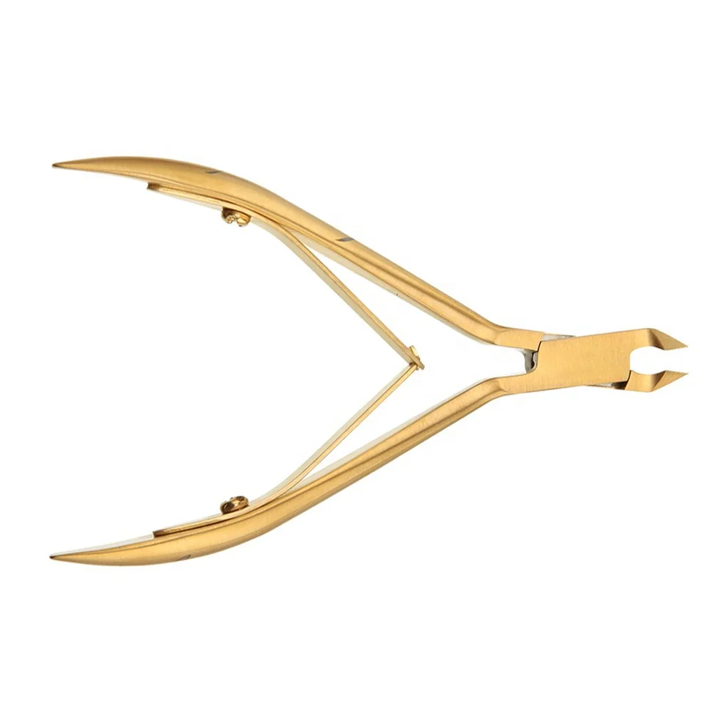 Роскошные Красота Инструменты точить плоскогубцы из нержавеющей стали маникюрные ножницы для ногтей кутикулы резак
