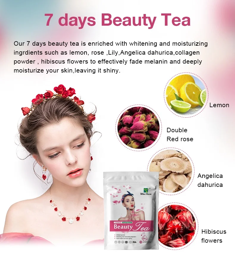 
Popular organic cheap wholesale glow tea private label skin glow tea organic skin glow tea 