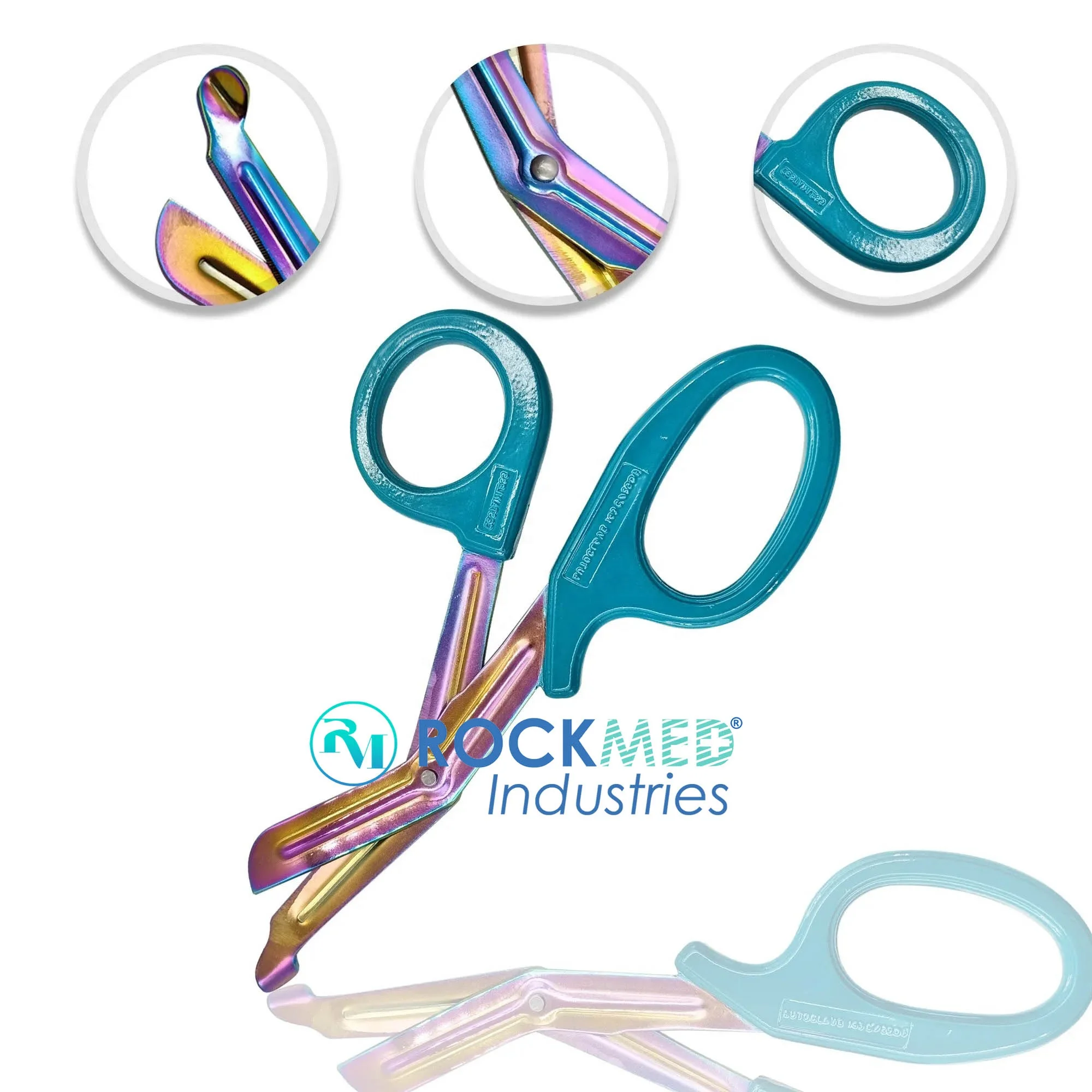 Nursing Pattern Bandage Scissors EMT Trauma Shears Paramedics Nurse Scissors Medical Scissors for Nurse and Medical Officer