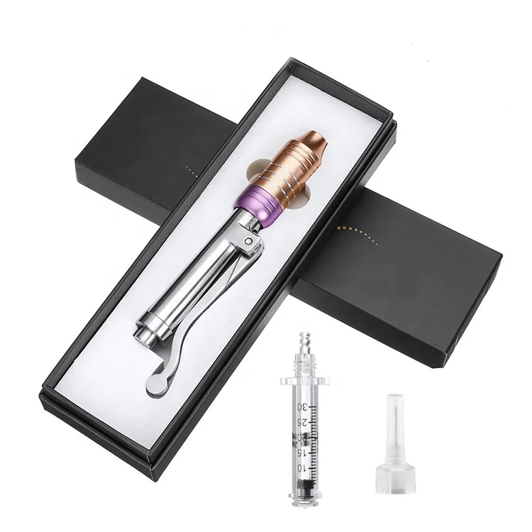 Best selling effect high quality needle less mesotherapy device 0.3ml/0.5ml 2 in1 hylauron pen for lip