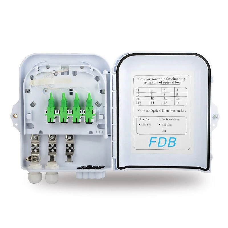 FTTH Terminal Box 8 core NAP ODP FTB FDB FAT Fiber Optic Distribution Box For PLC Splitter