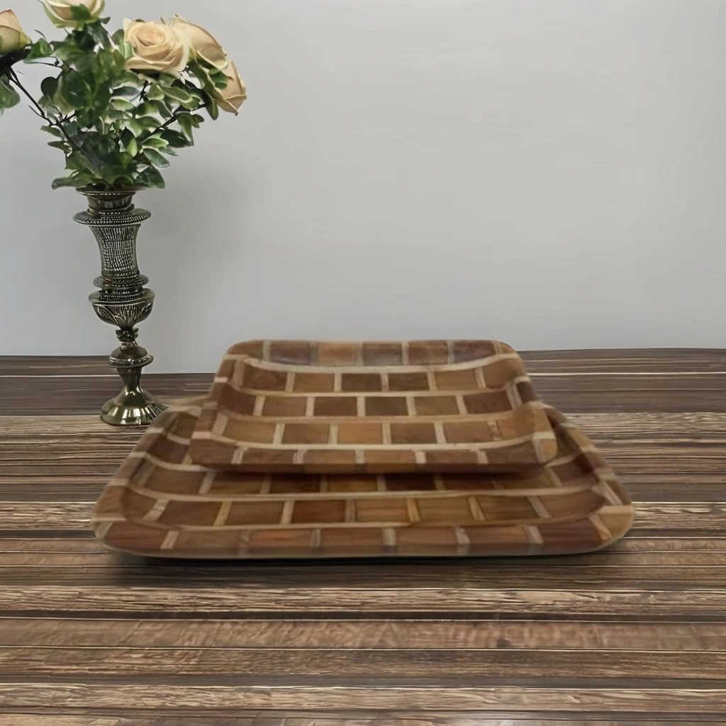 Original Wooden Craft BATA TRAYS Best Quality Product From Indonesia