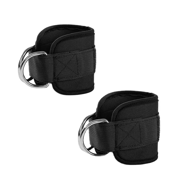 Фитнес силовые тренировки тренажерный зал ремни на лодыжку накладной кабель шкив машинка для тяжелой атлетики D Кольцо ножные браслеты все цвета PK