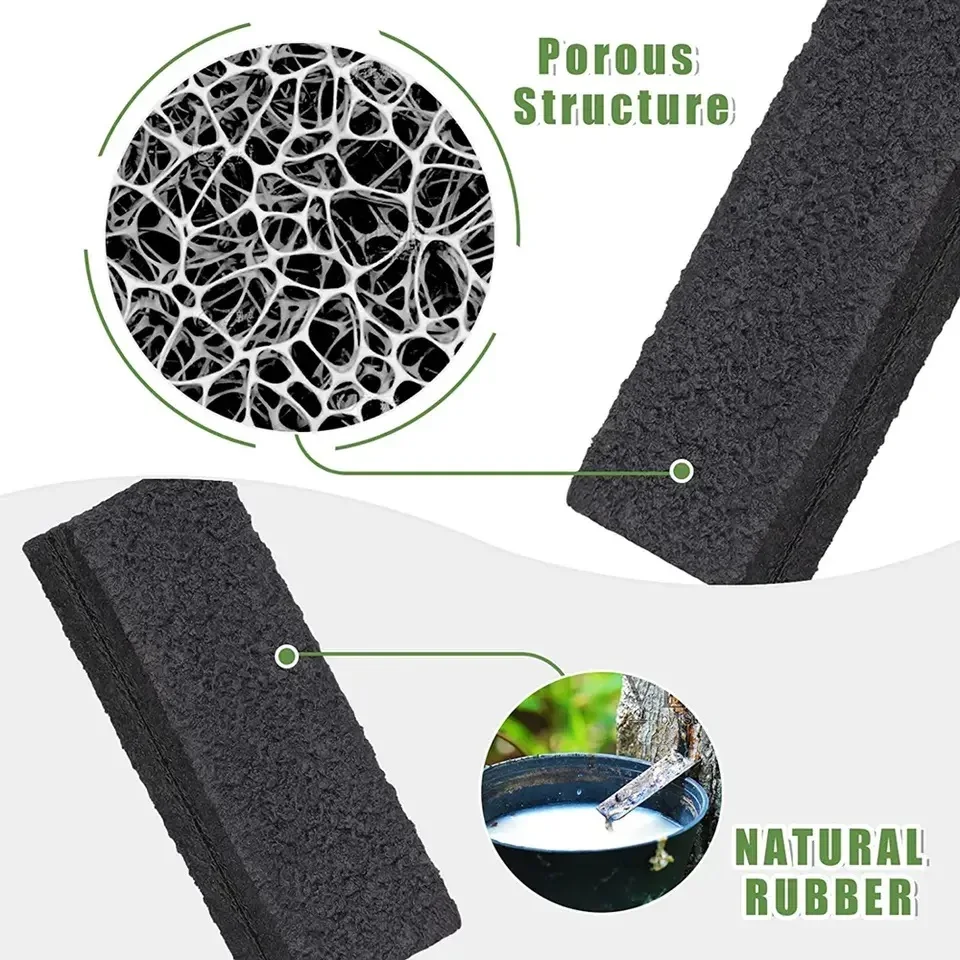 MOZKUIB Pickleball Paddle Eraser Carbon Fiber  Racket Dust Remover Rubber Bar Cleaner for Fast Residue