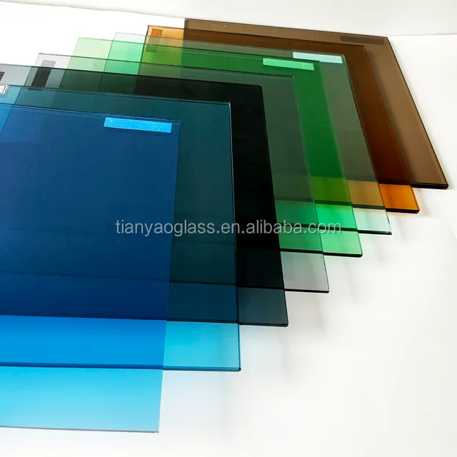 tinted float glass stained glass high performance tinted float glass