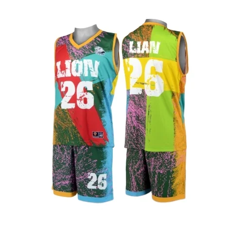 Polyester Material Uniforms kids jersey basketball customize Basketball Uniforms basketball jersey print