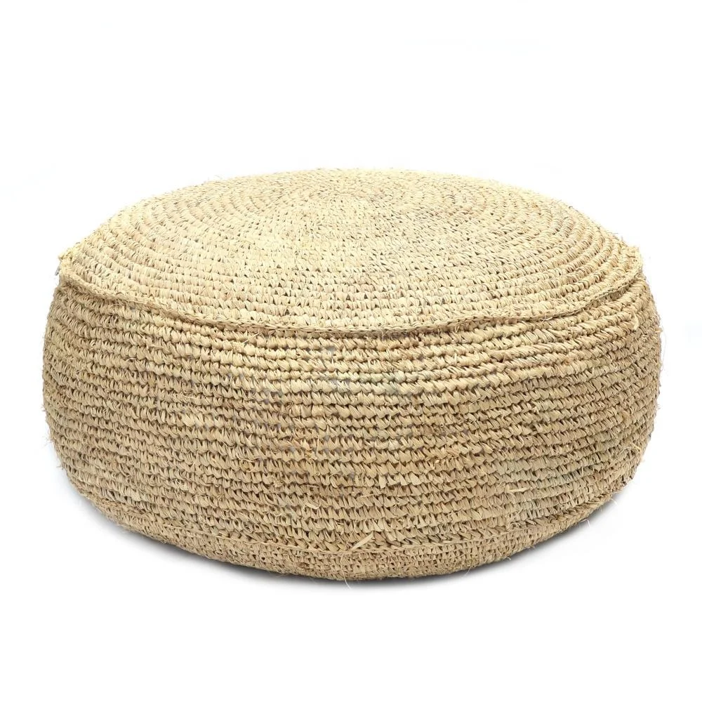 2021 Modern living room furniture comfortable fabric stool round living room stool from Vietnam