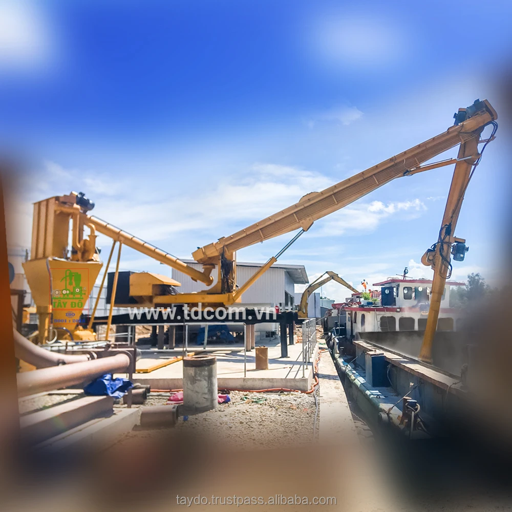 Корабельный разгрузчик для строительного материала магазинов с беспылевая сумка для разгрузки и низкое потребление энергии