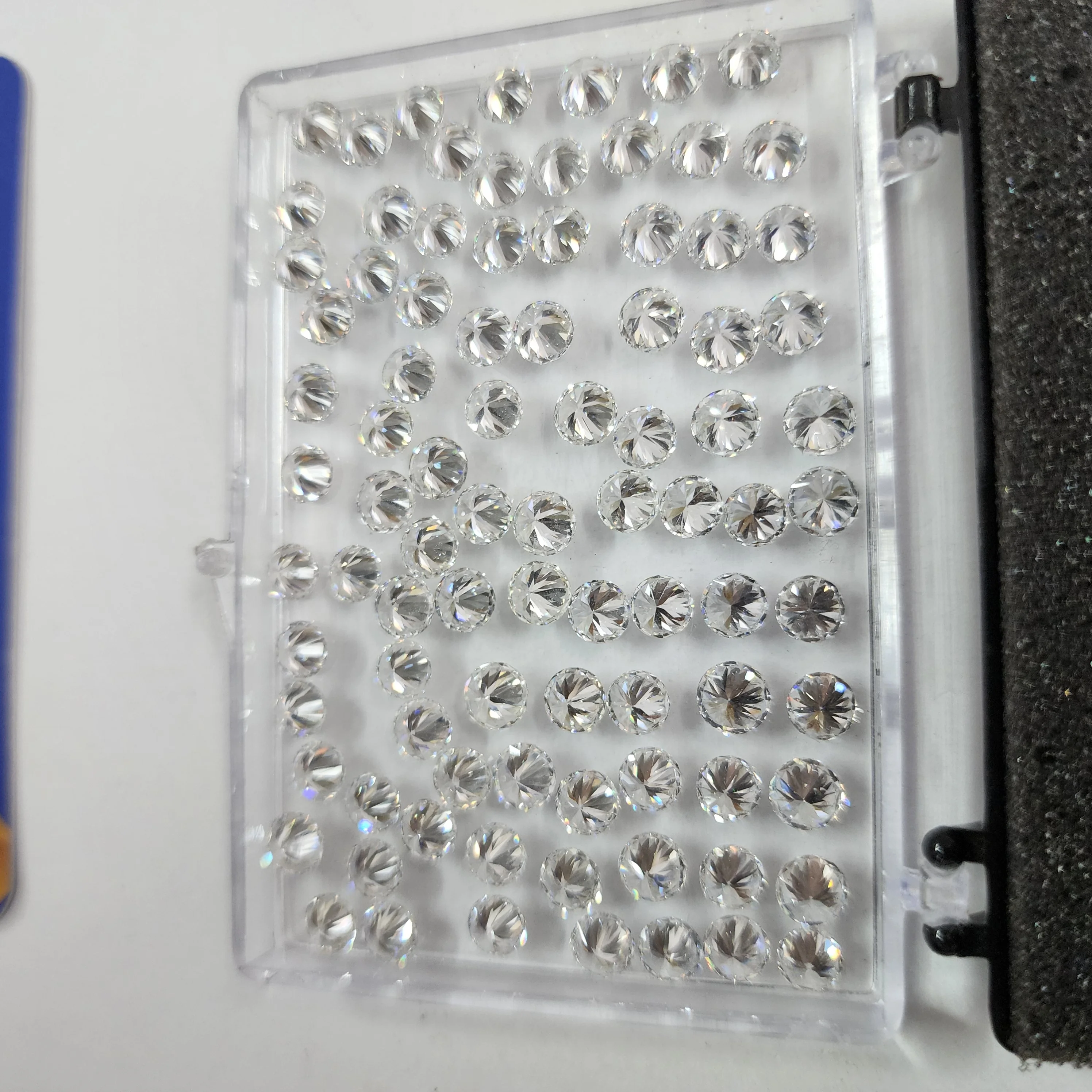 None Certificate Factory Stock 0.5ct 1ct 1.5ct 2.ct 2.5ct 3ct 4ct 5ct 6ct 1 carat D VS2 3EX Cut HPHT CVD Synthetic Diamonds