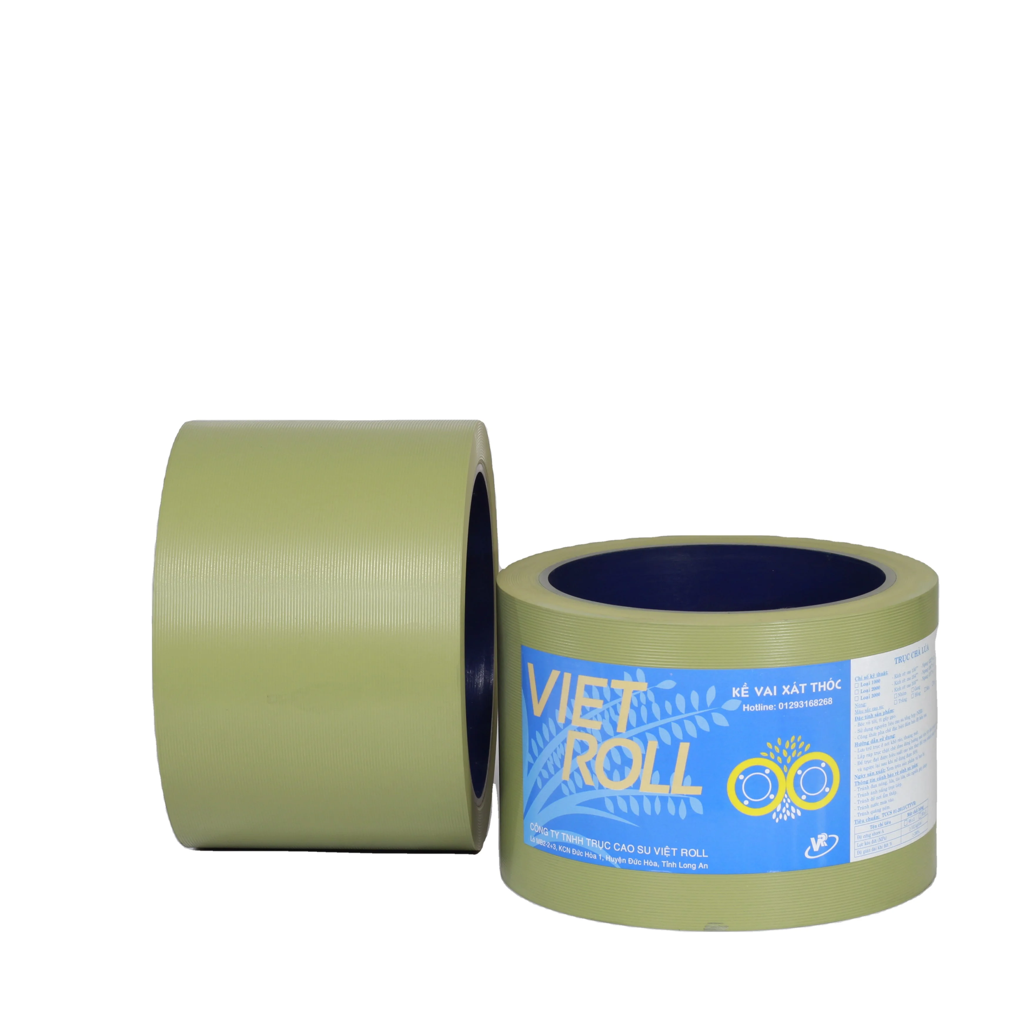 high standard quality Rice Rubber Roller for rice milling machine machinery use to dehusking paddy Vietroll brand