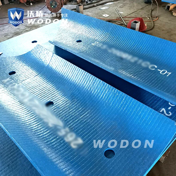 plates metal bimetal composite wear resistant steel plate for hopper liners