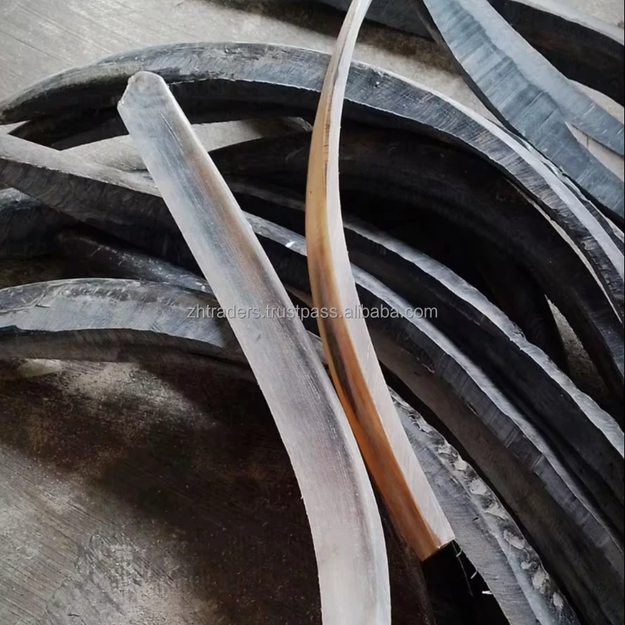 Luxury New Natural Product High Quality Long Horn Plates for Bow Making Plate Strip