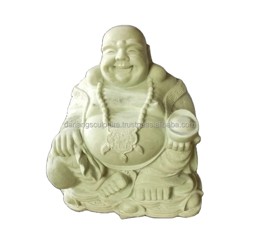 Custom Marble Laughing Buddha Statue Home Decor modern laughing buddha statue for sale laughing buddha big statue